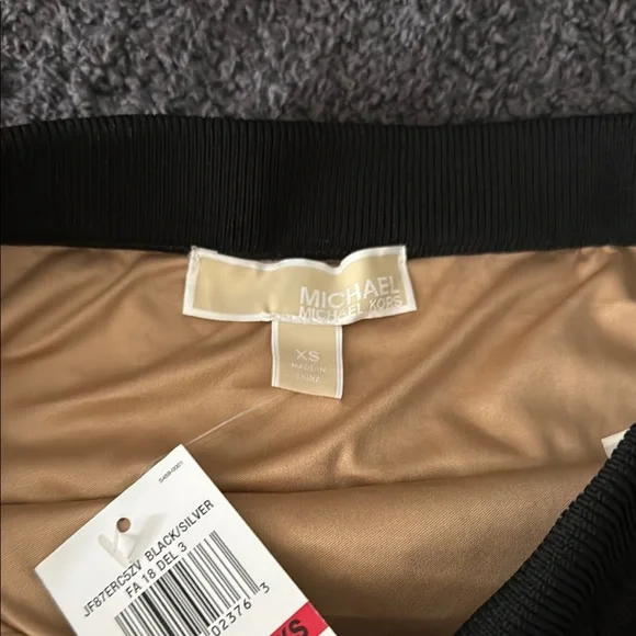 Michael Kors Black Embellished Pencil Skirt - Picture 2 of 5